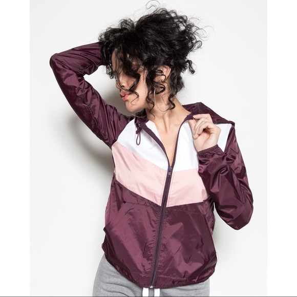 Chevron Wind Breaker Jacket - Picture 2 of 5